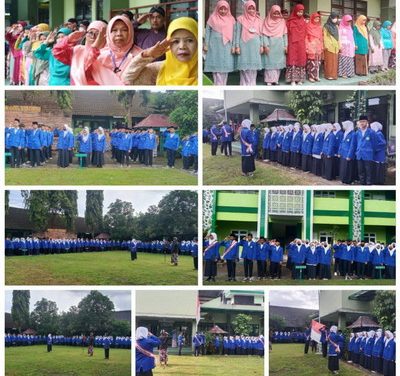 Berlangsung Khidmat, MTsN 5 Sleman Gelar Upacara Peringatan HAB ke-77