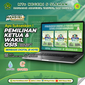Jelang Pemilos, Tiga Pasang Calon Ketua dan Wakil Ketua OSIS Sampaikan Visi Misi dalam Orasi Digital
