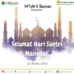 HARI SANTRI NASIONAL DI MTsN 5 SLEMAN