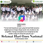 Selamat Hari Guru Nasional Tahun 2024