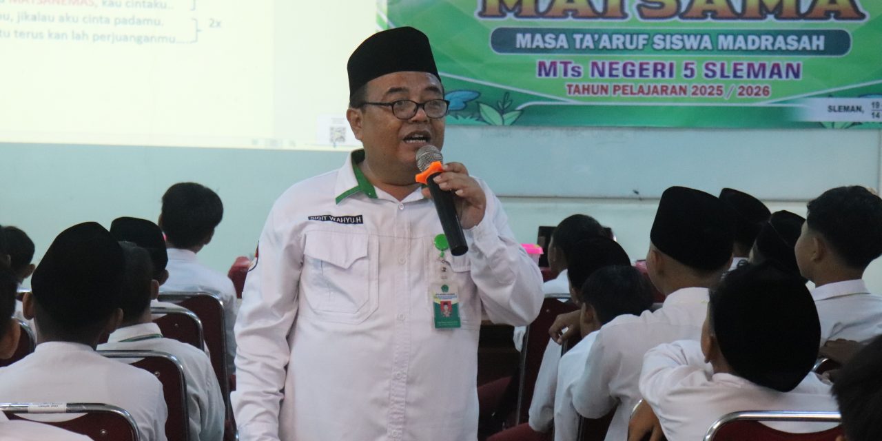 HARI PERTAMA MATSAMA MTsN 5 SLEMAN BERLANGSUNG MERIAH