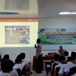 MATSAMA MTsN 5 SLEMAN: POLSEK GODEAN SAMPAIKAN TERTIB DALAM BERLALU LINTAS