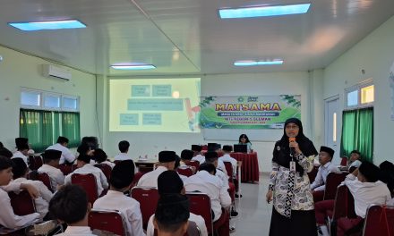 MATSAMA MTsN 5 SLEMAN PUSKESMAS GODEAN SAMPAIKAN PENTINGNYA KESEHATAN BAGI REMAJA