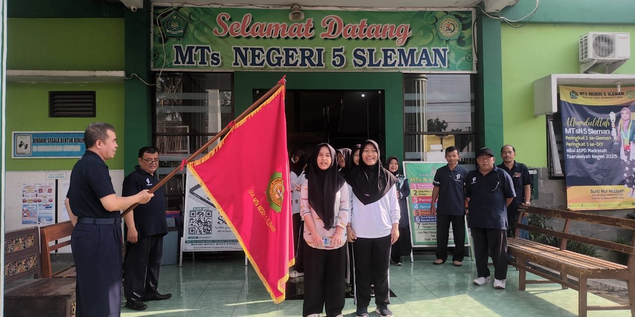 Jalan Sehat, Doorprize, dan Kado Silang Meriahkan HAORNAS di MTsN 5 Sleman