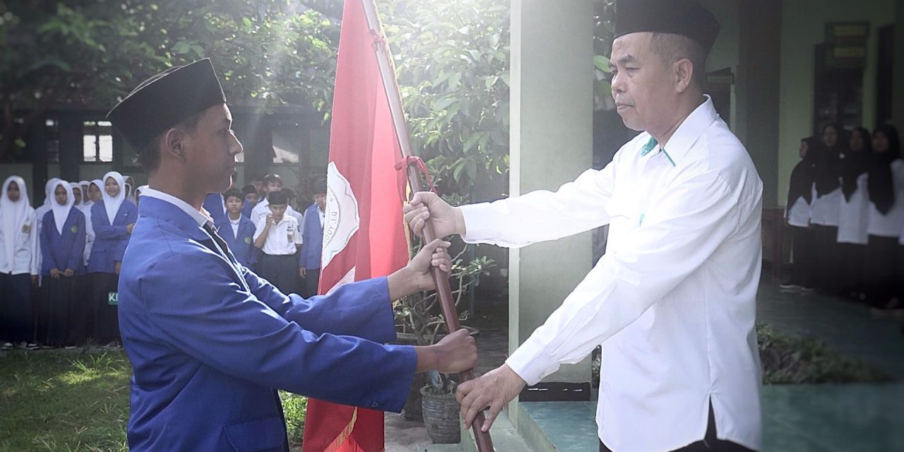OSIM MTsN 5 Sleman Resmi Dilantik, Siap Jadi Garda Terdepan Siswa