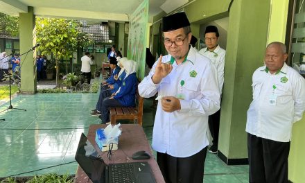 OSIM MTsN 5 Sleman Gelar Pemilihan Ketua dan Wakil Ketua OSIM Secara Digital Voting