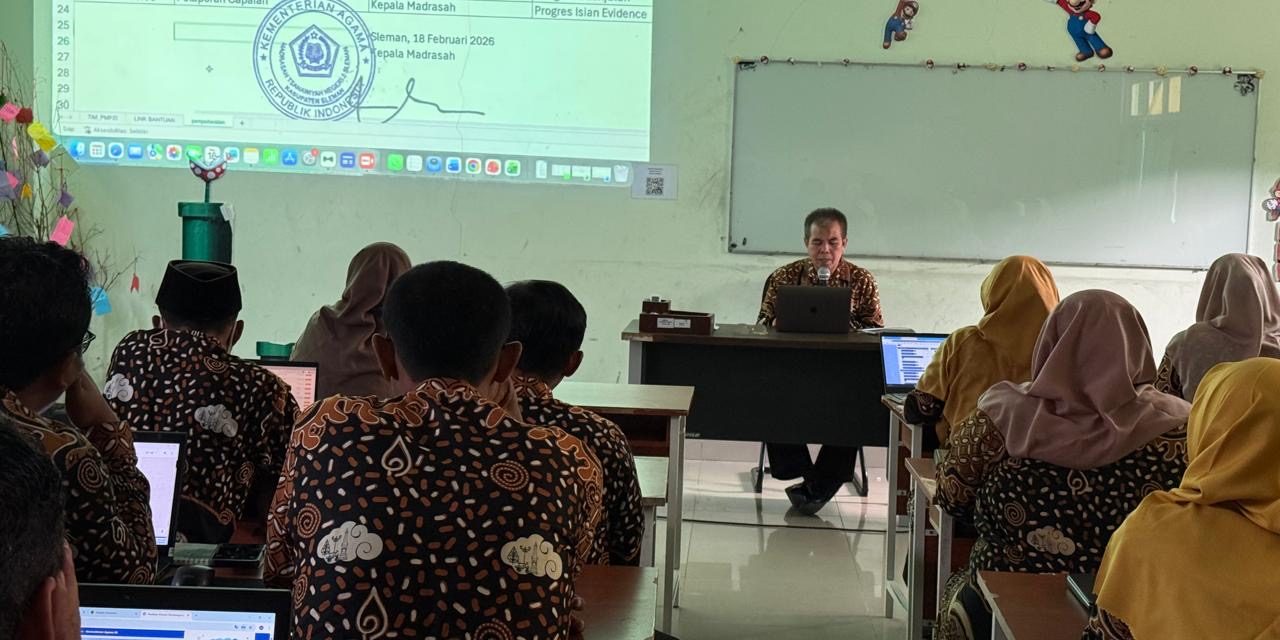 MTsN 5 Sleman Gas Pol Menuju Zona Integritas WBK dan WBBM