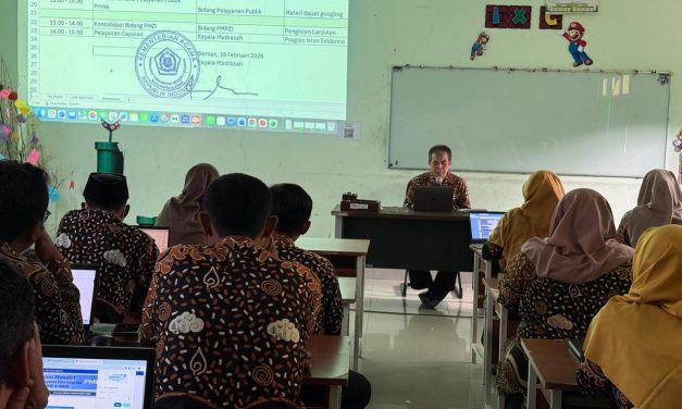 MTsN 5 Sleman Gas Pol Menuju Zona Integritas WBK dan WBBM