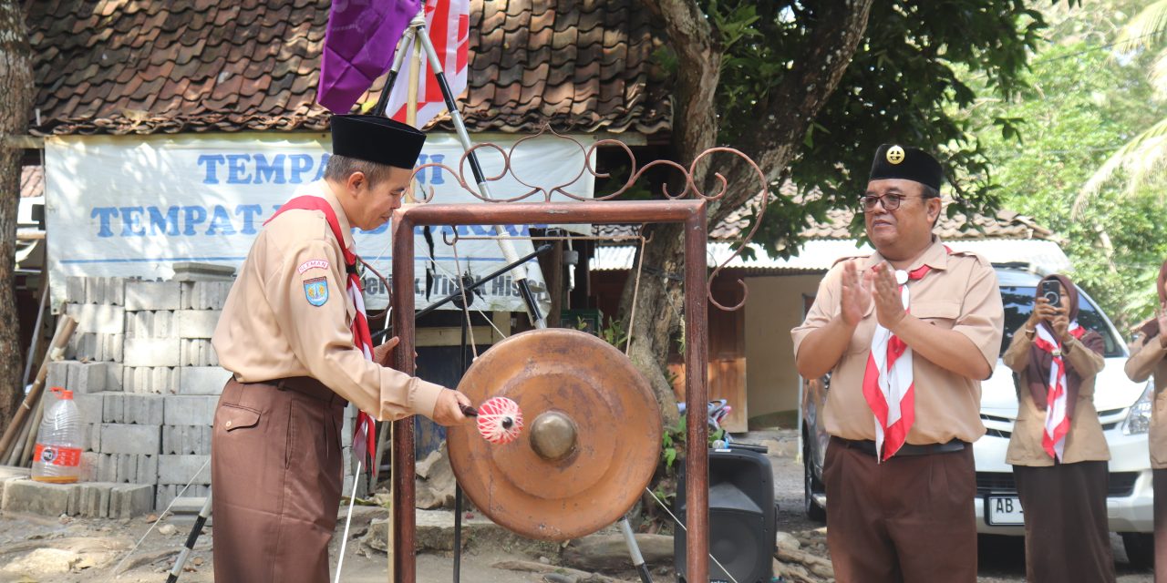 Kemah Cyber Pertama, MTsN 5 Sleman Padukan Pramuka, Akhlak, dan Literasi Digital di Alam Terbuka