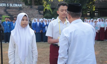 Matamuda MTsN 5 Sleman Resmi Dimulai, Tanamkan Ekoteologi, Disiplin Positif, dan Semangat Menjadi Generasi Cyber Berkarakter