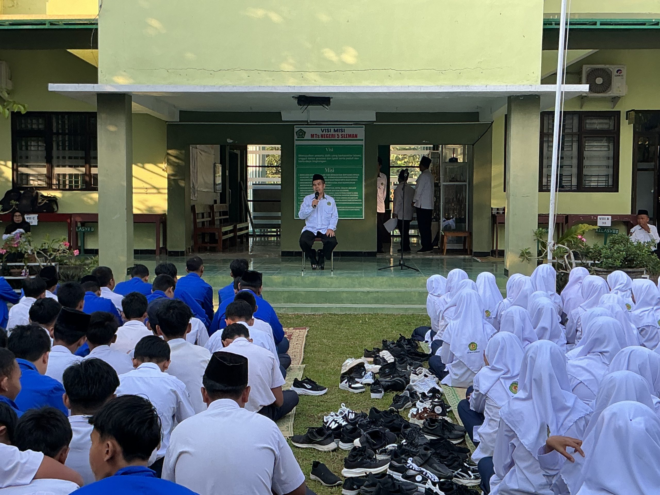 MTsN 5 Sleman Canangkan Tahun Disiplin, Sosialisasikan Disiplin Positif kepada Seluruh Warga Madrasah