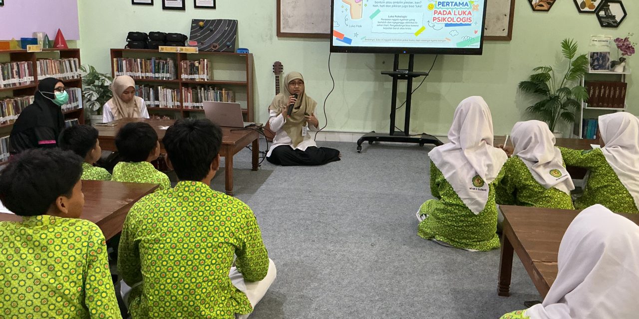 Puskesmas Godean 1 Berikan Edukasi P3LP, Bekali Siswa MTsN 5 Sleman Hadapi Tantangan Remaja
