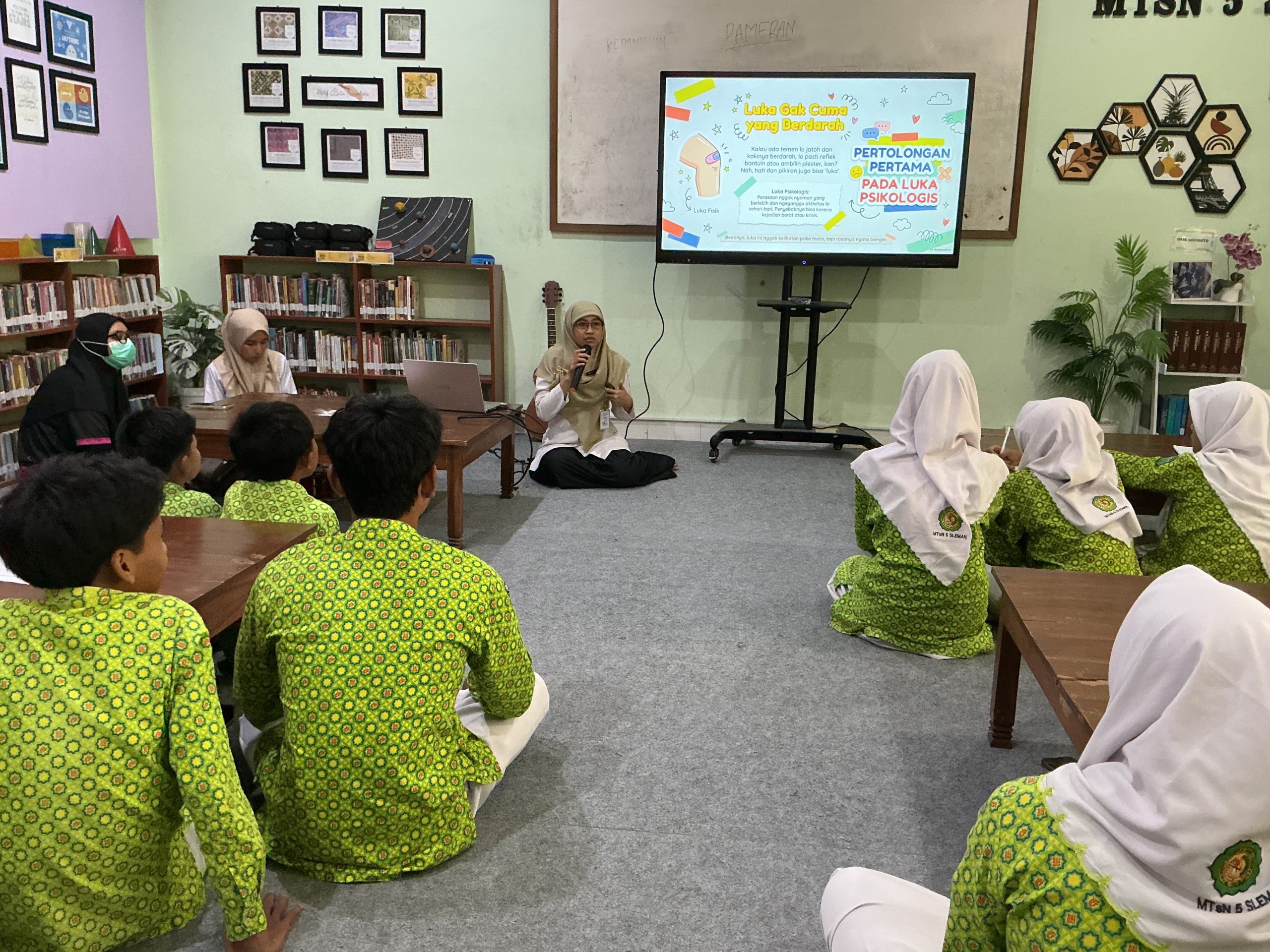 Puskesmas Godean 1 Berikan Edukasi P3LP, Bekali Siswa MTsN 5 Sleman Hadapi Tantangan Remaja