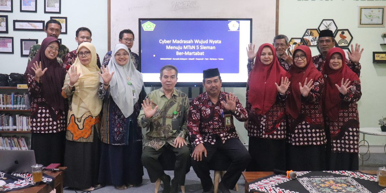 MAN 3 Sleman Ngaji Cyber Madrasah di MTsN 5 Sleman