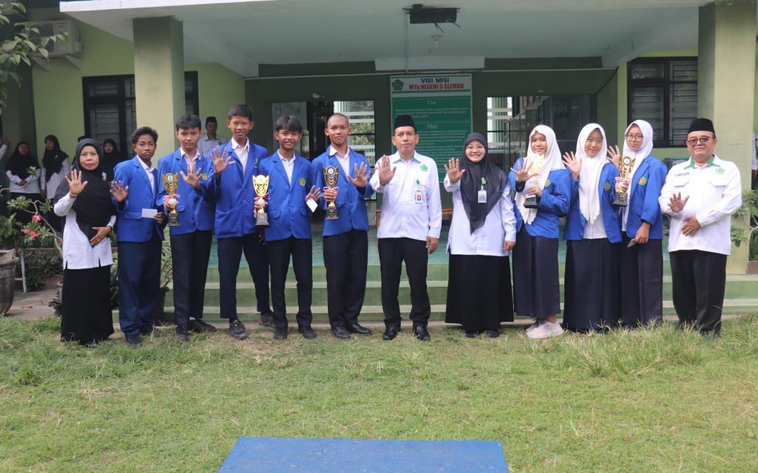 MTsN 5 Sleman Apresiasi Para Juara PKM Kabupaten Sleman, Emas Catur Putri Melaju ke Tingkat DIY