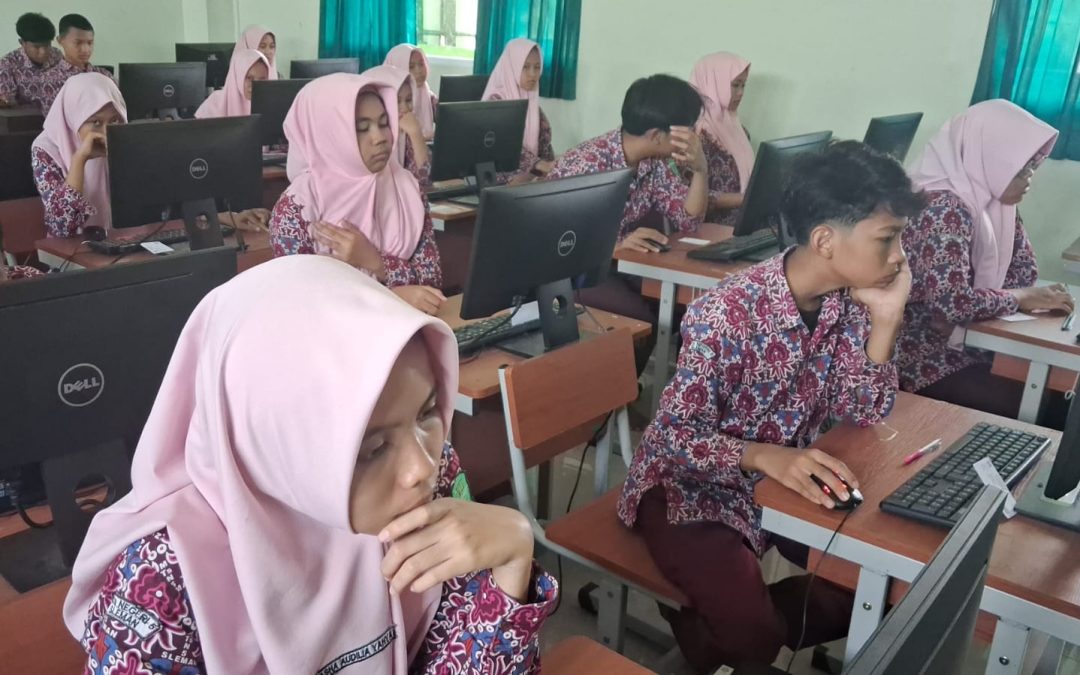 PPTKA-TKAD Sleman 1, MTsN 5 Sleman Matangkan Persiapan Siswa Hadapi Tes Kompetensi Akademik