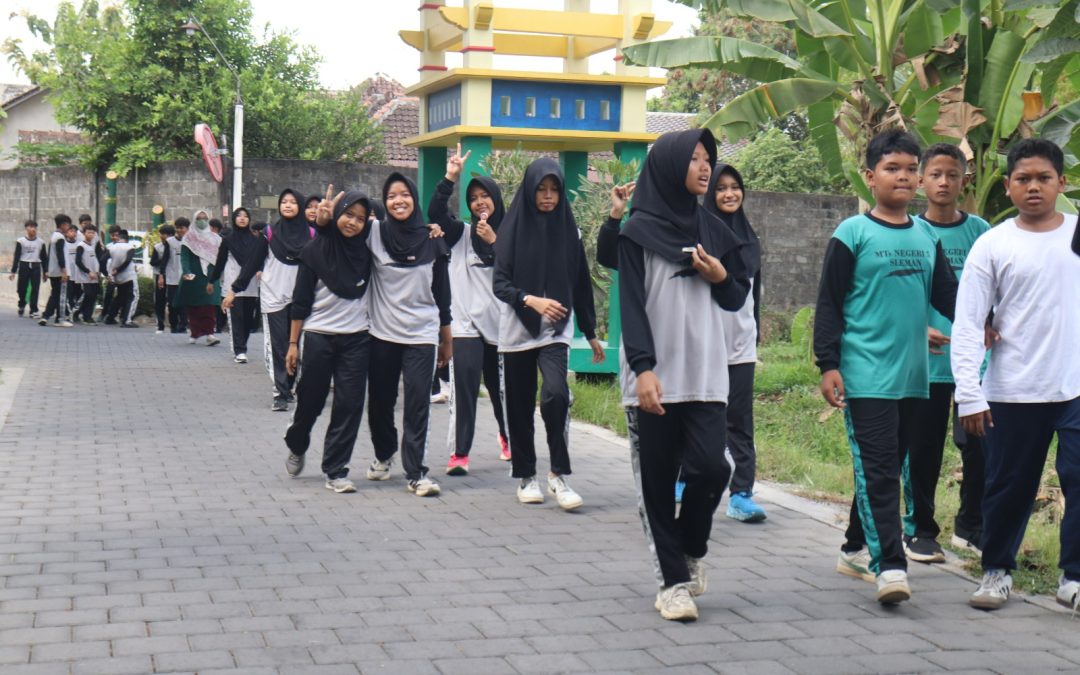 alan Sehat Kokurikuler, MTsN 5 Sleman Ajak Siswa Mengenal Lingkungan dan Menguatkan Ekoteologi